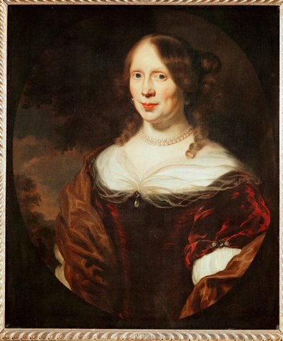 Sara Ingelbrechts (malba na plátně) od Nicolaes Maes