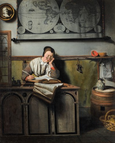 Správce účtu od Nicolaes Maes