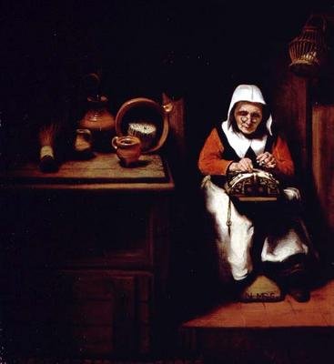 Neznámý obrázek od Nicolaes Maes