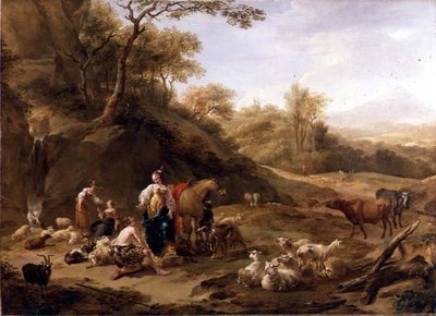 "Granida a Daifilo" od Nicolaes Pietersz. Berchem