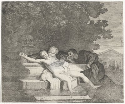 Susanna a starší od Nicolaes Van Helt Stockade