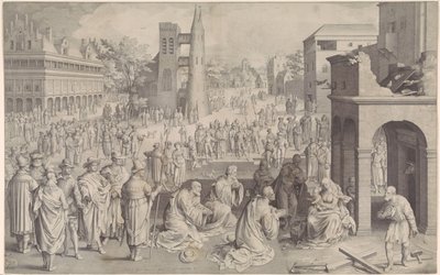 Klanění králů od Nicolaes de Bruyn