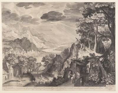 Abrahamova oběť od Nicolaes de Bruyn