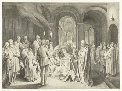 Obřízka Krista od Nicolaes de Bruyn