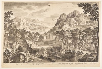 Ozeáš a prostitutka Gomera od Nicolaes de Bruyn