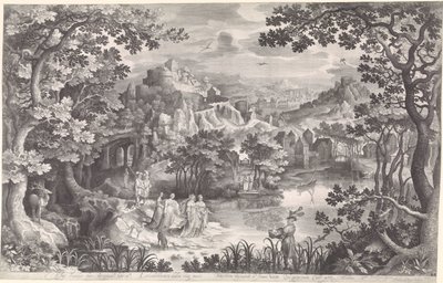 Vražda kojenců v Betlémě od Nicolaes de Bruyn