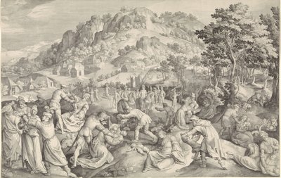 Vražda z Betléma od Nicolaes de Bruyn