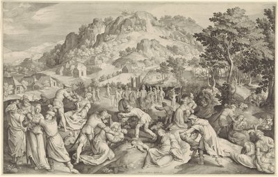 Vražda z Betléma od Nicolaes de Bruyn