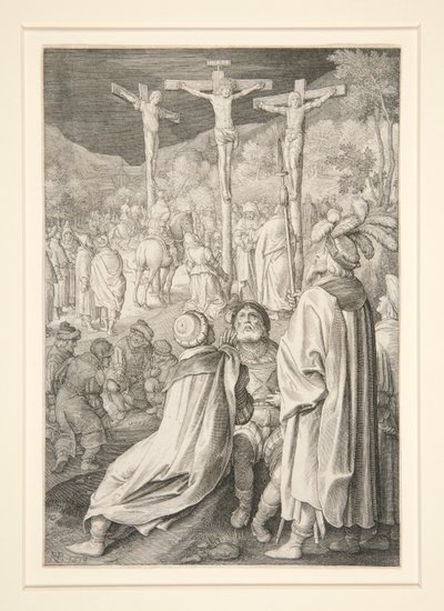 Ukřižování (Pašijová série) od Nicolaes de Bruyn
