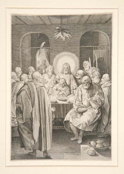 Poslední večeře (seriál Vášeň) od Nicolaes de Bruyn