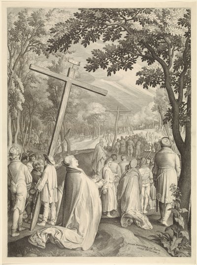 Teplák od Veronica Umučení Krista (název série) od Nicolaes de Bruyn