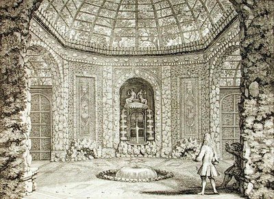 Pohled na jeskyni, konec 17. století (rytina) od Nicolaes the Elder Visscher