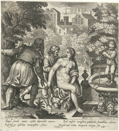 Susanna a starší od Nicolaes van Geelkercken