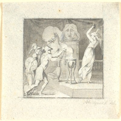 Offerscene od Nicolai Abildgaard