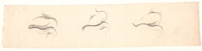 Tři studie úst od Nicolai Abildgaard
