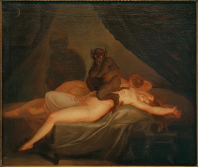 Noční můra od Nicolai Abraham Abildgaard