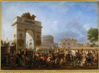 Entree de la Garde Imperiale a Paris, par la barriere de Pantin, le 15 novembre 1807 ... od Nicolas Antoine Taunay