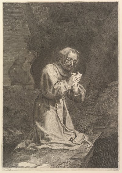 Svatý František z Assisi. od Nicolas Bazin