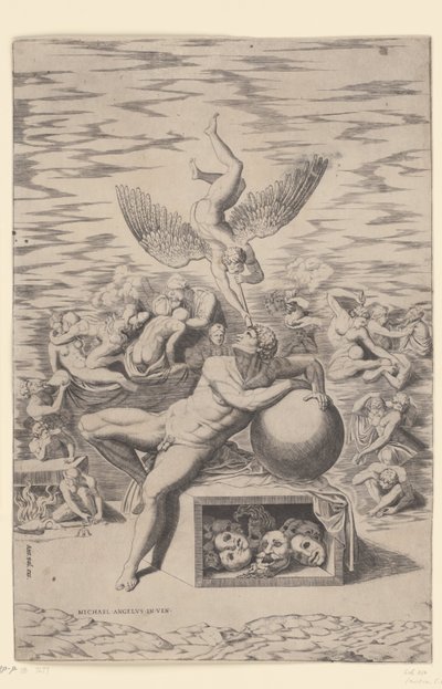 Sen od Nicolas Beatrizet (attributed to)
