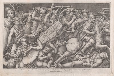 Mirror of Roman Magnificence: Daican War, 1553., 1553. od Nicolas Beatrizet