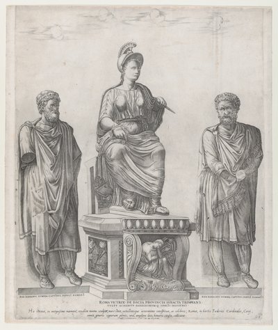 Zrcadlo římské velkoleposti: Vítězný Řím, 1549., 1549. od Nicolas Beatrizet