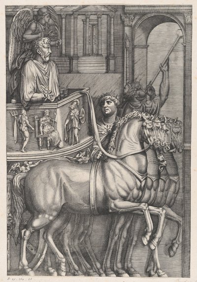 Triumf Marka Aurelia, 1550., 1550. od Nicolas Beatrizet