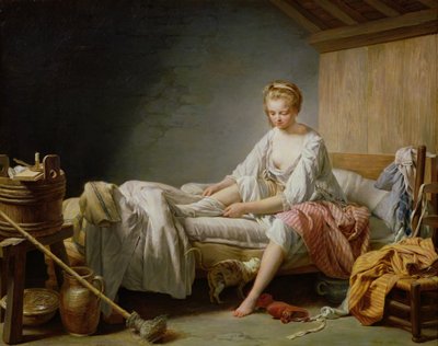 The Lever of Fanchon (olej na plátně) od Nicolas-Bernard Lepicie