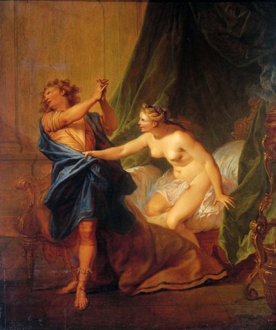 Nizozemština: Josef a Potífarova žena Josef a Potífarova žena od Nicolas Bertin