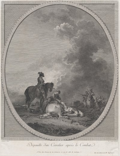 Mrtvola vojáka po boji, 1781., 1781. od Nicolas Colibert