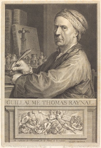 Guillaume Thomas Raynal od Nicolas Delaunay after Charles Nicolas Cochin II