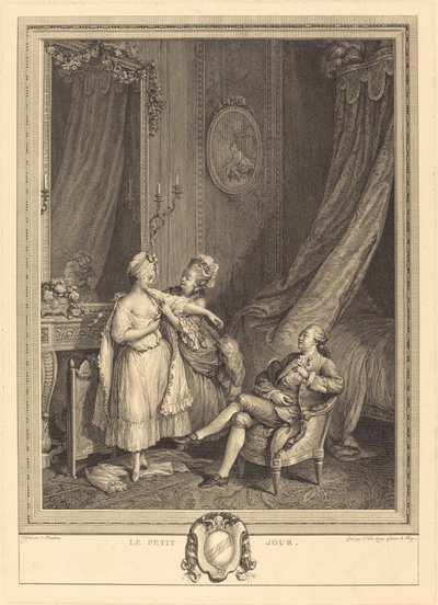 Malý den od Nicolas Delaunay after Sigmund Freudenberger
