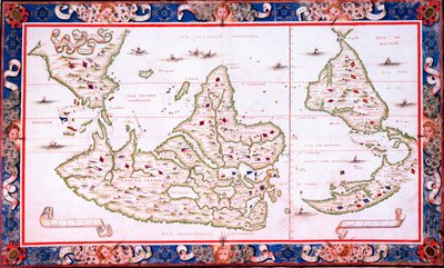 Mapa světa od Nicolas Desliens