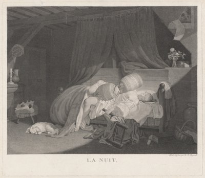 Noc La Nuit, 80. léta 18. století. od Nicolas Francois Regnault