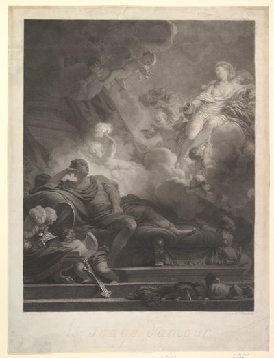 Sen o lásce.n.d. od Nicolas Francois Regnault