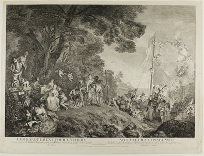 Pouť na ostrov Cythera od Nicolas Henri Tardieu