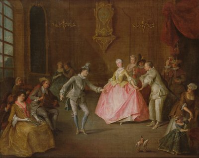 Před plesem od Nicolas Lancret