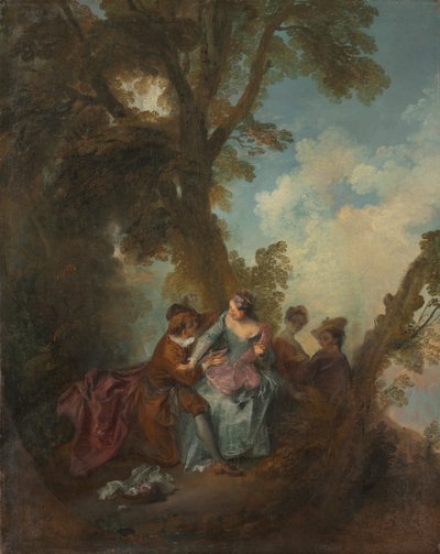 Deklarace lásky, c. 1720. od Nicolas Lancret