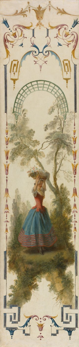 zahradnictví, c. 1723-1727. od Nicolas Lancret