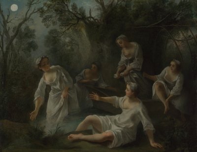 Čtyři časy dne: Večer, c. 1740 od Nicolas Lancret