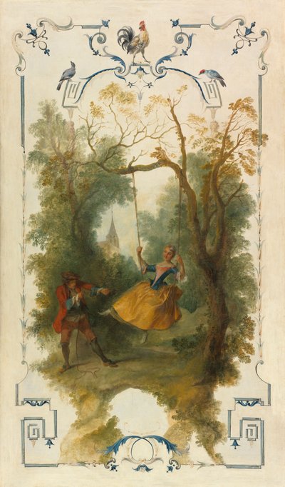Houpačka od Nicolas Lancret