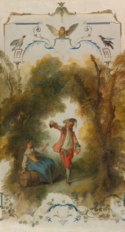 The Vineyard, c. 1723-1727. od Nicolas Lancret