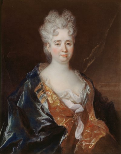 Portrét Anne-Thérèse de Marguenat de Courcelles, Marquise de Lambert, c. 1710. od Nicolas Largillière de