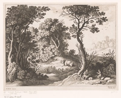 Merkur, Argus en Io od Nicolas Perelle