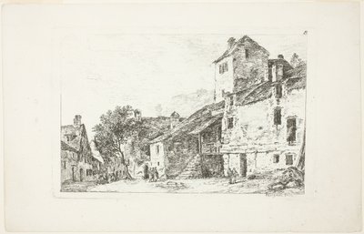 Krajina, z knihy Deuxieme Cahier de Paysage od Nicolas Perignon