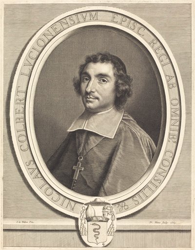 Nicolas Colbert od Nicolas Pitau I after Claude Lefebvre