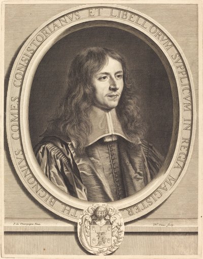 Thierry Bignon od Nicolas Pitau I after Philippe de Champaigne