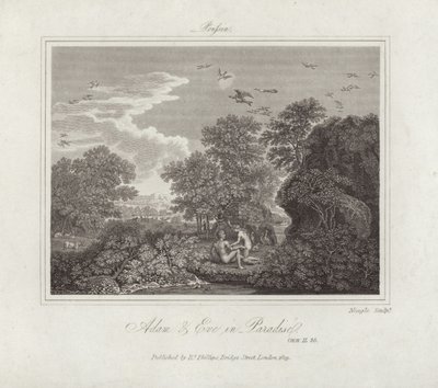 Adam a Eva od Nicolas Poussin