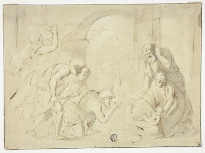 Klanění pastýřů od Nicolas Poussin