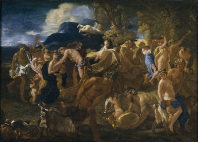 Bacchanal, 1625-1626 od Nicolas Poussin