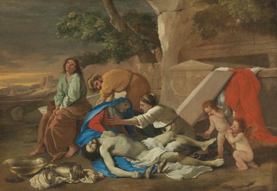 Beweinung Christi od Nicolas Poussin